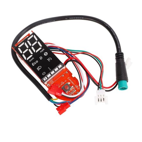 Electric Scooter Circuit Board Easy Installation Metal Instantly Data Display Clear Scooter Dashboard for Replacement in Kuwait