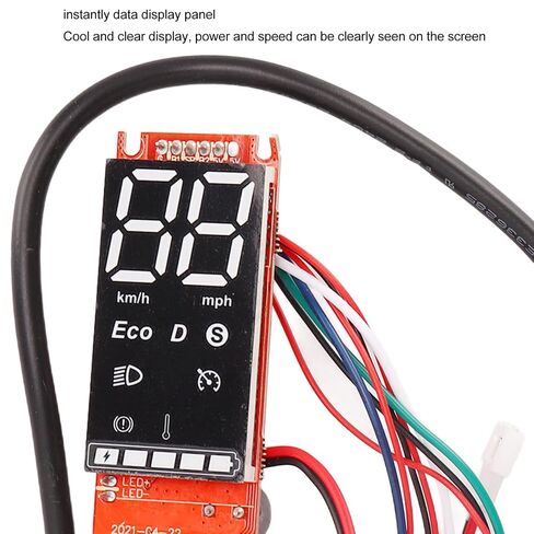 Electric Scooter Circuit Board Easy Installation Metal Instantly Data Display Clear Scooter Dashboard for Replacement in Kuwait