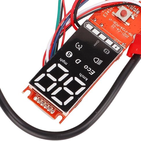 Electric Scooter Circuit Board Easy Installation Metal Instantly Data Display Clear Scooter Dashboard for Replacement in Kuwait