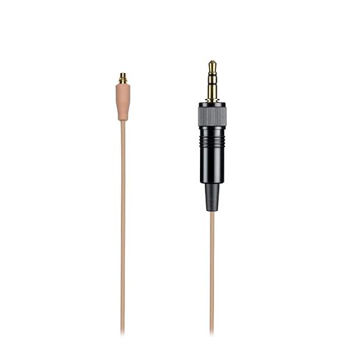Audio-Technica BPCB-cLM3-TH متوافق مع Sennheiser، كابل ميكروفون لاسلكي يمكن ارتداؤه على الرأس، موصل قفل 3.5 مم، بيج in Kuwait