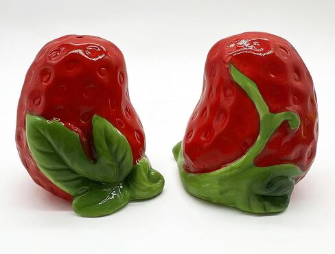 Novelty Ceramic Vegetable Salt and Pepper Shakers Set for Tabletop and Kitchen Décor - 3D Hand Painted Corn, Set of 2 in Kuwait