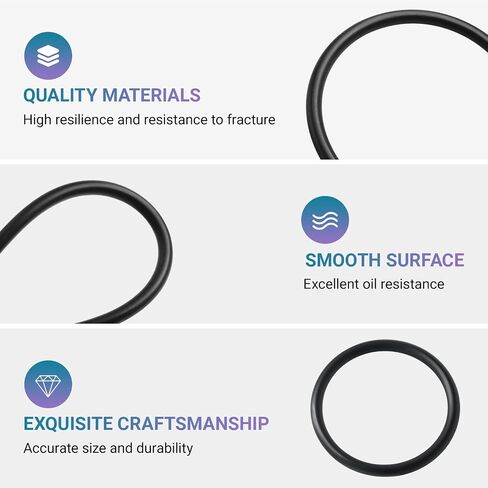 A1120 A1121 O-Ring Kit for Bennett Trim Tab Actuator Cylinders | Fits A1101A A1200S A1101EX A1200SRC, Nitrile Rubber, Fix Hydraulic Leaks, 4-Pack (2 Sets) in Kuwait