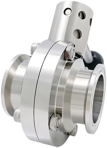 316 Stainless Steel Butterfly Valve OD63 mm, Tri Clamp 77.5mm, For Beer Dairy Plumbing Fittings in Kuwait