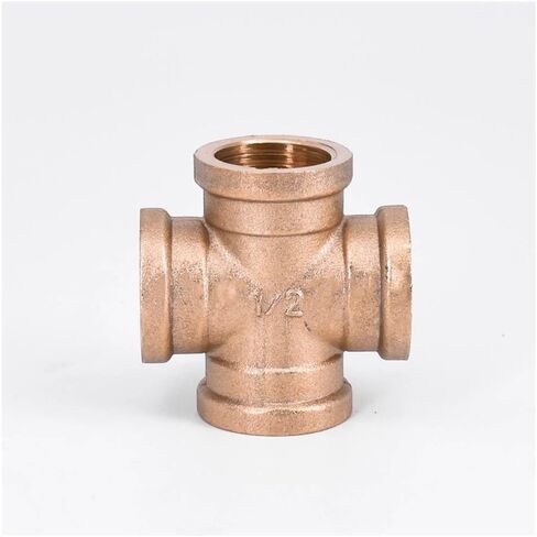 DN15 G 1/2 "أنثى متقاطعة 4 طريقة توصيل الأنابيب النحاسية وصلات النجار تركيبات السباكة in Kuwait
