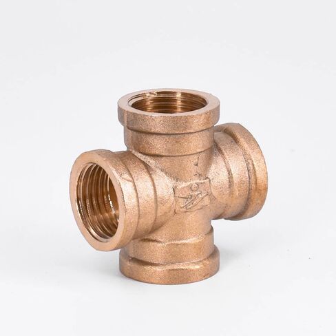 DN15 G 1/2 "أنثى متقاطعة 4 طريقة توصيل الأنابيب النحاسية وصلات النجار تركيبات السباكة in Kuwait