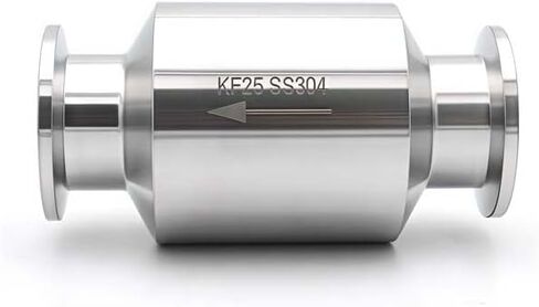 1 قطعة KF25 304 مكنسة من الفولاذ المقاوم للصدأ KF صمام الاختيار المفاجئ ، صمام فحص عادم مضخة تفريغ تركيبات سباكة in Kuwait