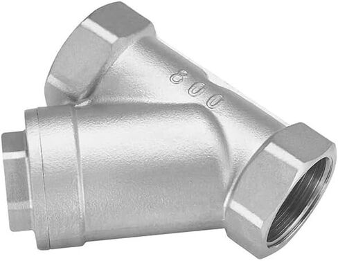 Y-Type Strainers 1/2" Thread Female Thread Stainless Steel Filter Valve Plumbing Fittings in Kuwait
