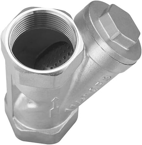 Y-Type Strainers 1/2" Thread Female Thread Stainless Steel Filter Valve Plumbing Fittings in Kuwait