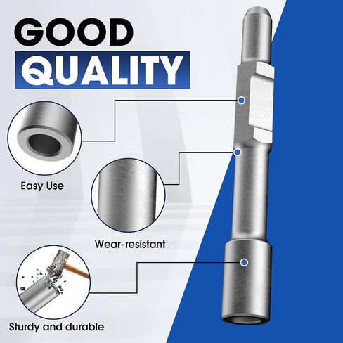 Ground Rod Driver SDS-Hex Demolition Jack Hammer,Hammer Drill Rod Driver Hex Shank, 1-3/16" Hex Shank in Kuwait