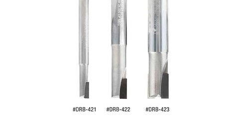 Amana Tool - PCD Diamond 1/4" D 1/4 Shank 1Fl (DRB-421), Industrial Grade in Kuwait