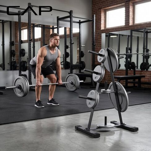 حامل ألواح الوزن من CAP Barbell لألواح الوزن مقاس 2.54 سم in Kuwait