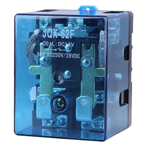 1 قطعة التتابع JQX-62F 1Z DC12V DC24V ACC220V 80A 62F 1Z JQX-62F واحد على واحد قبالة (DC12V) in Kuwait