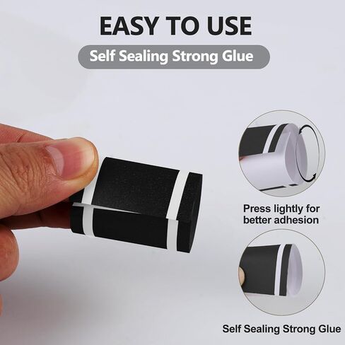 Germiwipe Napkin Bands Self Adhesive for Wrapping Silverware (2500, Black) | Strong Adhesive, Easy to Separate,Time-Saving, Disposable Recyclable Paper, for Parties, Weddings & Restaurants in Kuwait