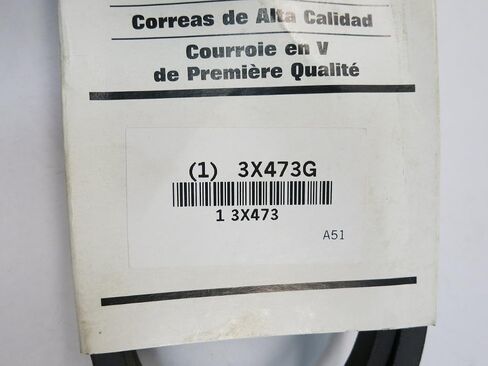 DAYTON 3X473G A-51 Premium V-Belt 53IN 1/2IN D599584 in Kuwait