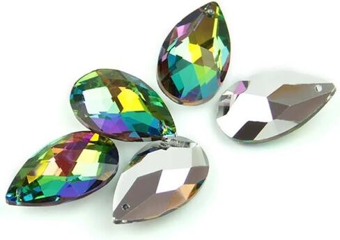 Hanging Crystals Prisms 38mm/50mm/63mm/76mm/89mm Mesh Shape Crystal Chandelier Pendants Parts for Chandelier Hangings Crystals for Decoration(89mm 6pcs) in Kuwait