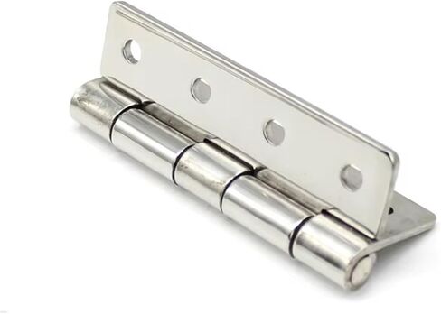 304 Stainless Steel Heavy Duty Load-Bearing Folding Hinges Large Mechanical Equipment 1Pcs(304 Mirror) in Kuwait