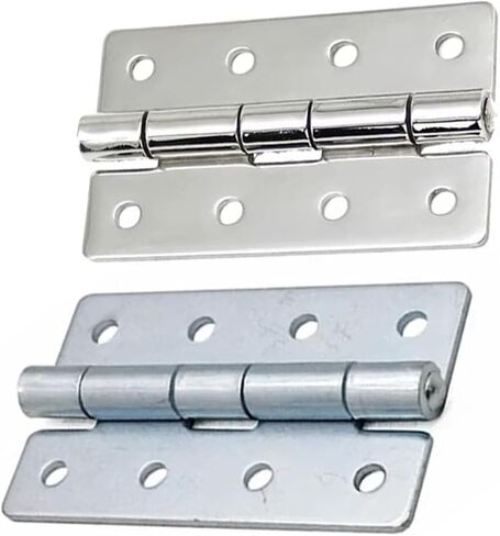 304 Stainless Steel Heavy Duty Load-Bearing Folding Hinges Large Mechanical Equipment 1Pcs(304 Mirror) in Kuwait