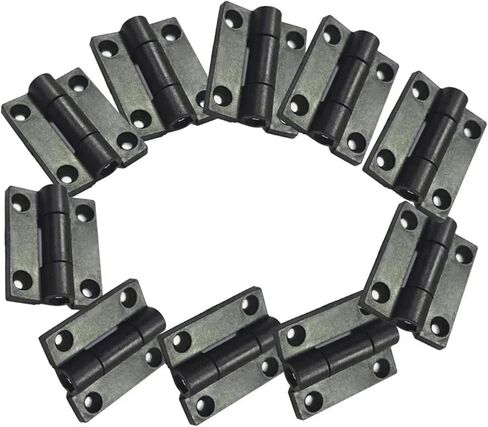 Furniture Hinges Adjustable Torque Damping Free Positioning Stop Cabinet 10/100Pcs(Black 100pcs) in Kuwait
