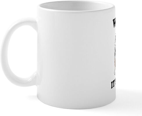 CafePress Aussie Wiggle Butts 11 oz (325 ml) Ceramic Coffee Mug in Kuwait