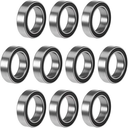10 قطعة 6700-2RS 6700RS 6700 2RS RS 10x15X4mm مصغرة سدادة مطاطية كرة أخدود عميقة تحمل in Kuwait