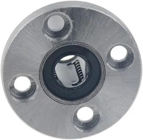 2pcs/lot LMF25UU 25mm Flange Linear Ball Bearing for Shaft in Kuwait