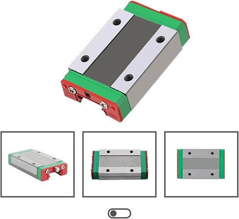 4PCS/Set MGN9C MGN9H MGW9C MGW9H Carriage Blocks for MGNR9 MGWR9 Linear Guide 3D Printer Computerized Numerical Control Part(4PCS MGW9H) in Kuwait