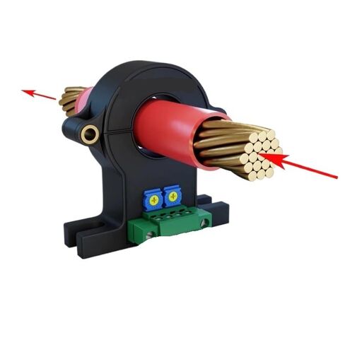 Effect Current Sensor 4-20mA 1000A 1500A 2000A Clamp Current Transducer Split core Current Transformer 420mA(DC 1500A,DC 5V PWR 24V) in Kuwait