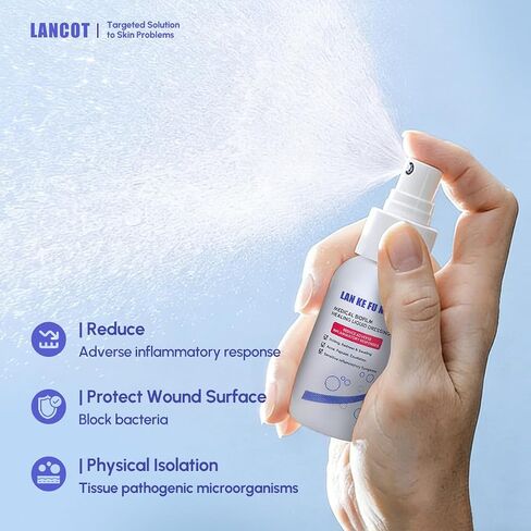 HomeLava Hydrogel تلبيس سائل مهدئ، 50 مل واقي للبشرة، دعم لطيف مهدئ، طبقة حاجز خارجي للعناية بالبشرة الحساسة in Kuwait