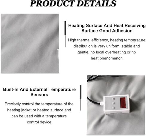 Heavy-Duty 2000W Oil Drum Heater Band - Industrial Silicone Rubber Heater for 55-Gallon Barrels, Honey & Chemical Drums, Metal Heating Pad in Kuwait