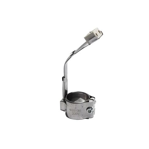 Ceramic Plugs Stainless Band Heater Inner Dia.40mm Electric Nozzle Barrel 100W-170W Heating Element Height 25-45mm(B,220V_130W 40X35MM(IDXH)) in Kuwait