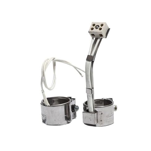 Ceramic Plugs Stainless Band Heater Inner Dia.40mm Electric Nozzle Barrel 100W-170W Heating Element Height 25-45mm(B,220V_130W 40X35MM(IDXH)) in Kuwait