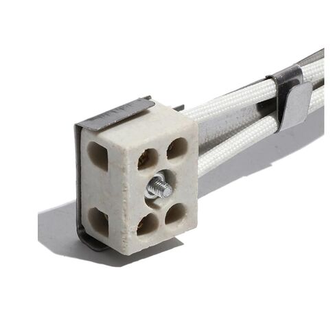 Ceramic Plugs Stainless Band Heater Inner Dia.40mm Electric Nozzle Barrel 100W-170W Heating Element Height 25-45mm(B,220V_130W 40X35MM(IDXH)) in Kuwait