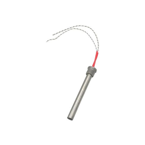 201SUS Single Thread Fitting Cartridge Heater Heating Element DN20 Thread, 16x100/150/200mm Tube Size, AC110V/220V/380V(220V,DN20 16X150mm 800W) in Kuwait