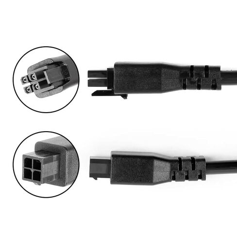 AMS Lite Extension Cable, 1m AMS 3D Printer Cable, PVC and 22AWG Copper 4Pin Lite Extension Cable with Magnetic Ring Filter Replacement for Bambulab A1/A1mini 3D Print in Kuwait