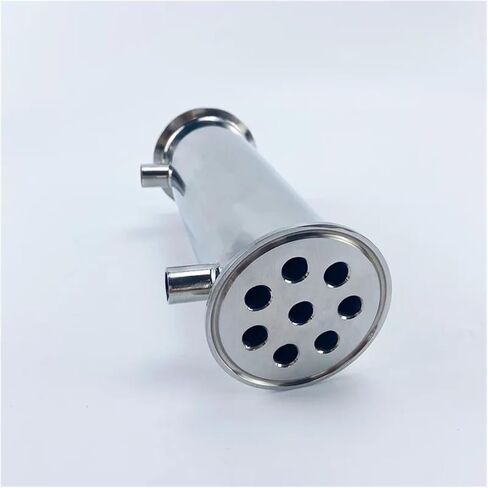 2.5" 63mm(OD77.5mm) Dephlegmator. Length 200mm,With 1/4" Female Tread, Steel 304 in Saudi Arabia