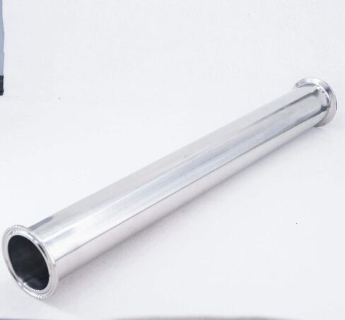 2" Tri Clamp x 51mm OD Pipe Spool Tube Length 458mm(18") For SUS304 Stainless Steel in Saudi Arabia