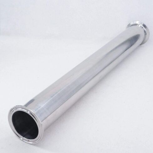 2" Tri Clamp x 51mm OD Pipe Spool Tube Length 458mm(18") For SUS304 Stainless Steel in Saudi Arabia
