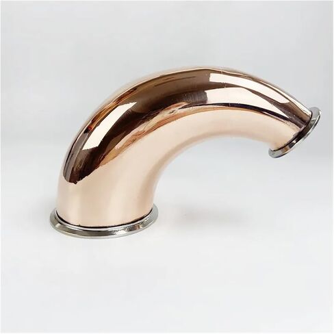 Copper Elbow 4"(102mm) OD119 * 2"(51mm) OD64, 135 degree Horns Copper Pipe,Hemispherical Reducer in Saudi Arabia