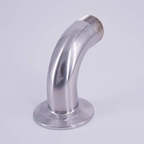 1.5" Tri Clamp x 1-1/4" BSPT Male 90 Degree Elbow SUS 304 Stainless Steel Pipe Fitting in Kuwait