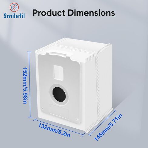 4 قطع من المرشحات المسبقة البديلة من Smilefil و12 قطعة من أكياس الغبار المتوافقة مع المكانس الكهربائية اللاسلكية من سلسلة CordZero A9 من LG in Kuwait