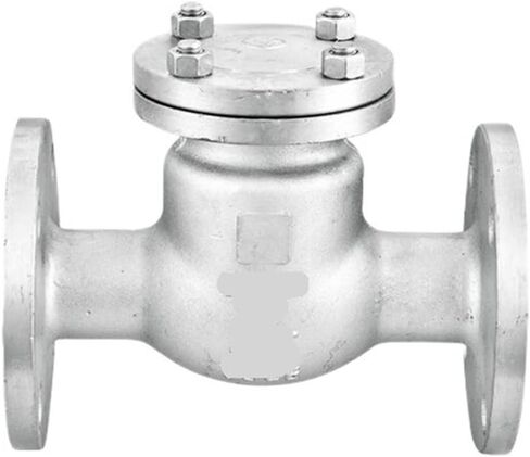 316L Stainless Steel Flange Check Valve H44W-16P - Durable Swing One-Way Valve for Threaded Tube Fittings(1-1/4inch) in Kuwait