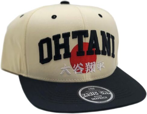 Ohtani Los Angeles New Basic Rising Sun Japan Cream Black Red Era Snapback Hat Cap in Kuwait
