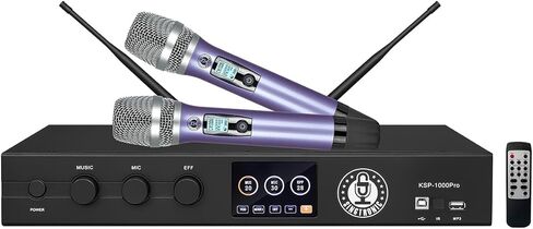 نظام كاريوكي رقمي احترافي كامل من SINGTRONIC بقدرة 3000 وات مع HDMI وواي فاي وبلوتوث وتسجيل USB لأغاني غير محدودة مجانًا in Kuwait