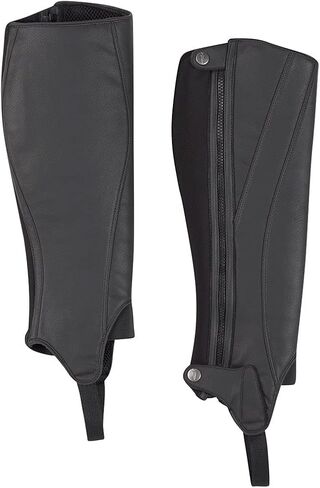 Kerrits Women's GripTek Horse Riding Half Chap – Sticky Grip, Easy to Clean Synthetic Half Chaps in Kuwait
