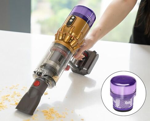 Micro Filter Compatible with Dyson SV33 Humdinger Handheld Vacuum Cleaner, HEPA Filter Compatible with Dyson Micro Vacuum Replacement Part, Superior Suction Power in Kuwait