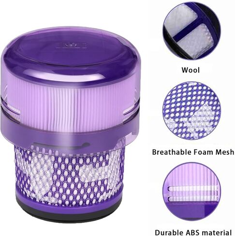 Micro Filter Compatible with Dyson SV33 Humdinger Handheld Vacuum Cleaner, HEPA Filter Compatible with Dyson Micro Vacuum Replacement Part, Superior Suction Power in Kuwait