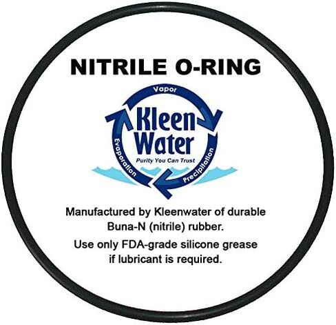 عبوة متعددة من فلتر رواسب الأوساخ والصدأ من KleenWater KW4510G، خرطوشة بديلة لفلتر المياه للمنزل بالكامل، مجموعة من 4 قطع، حلقة دائرية PWFRG357، الكمية 1 in Kuwait