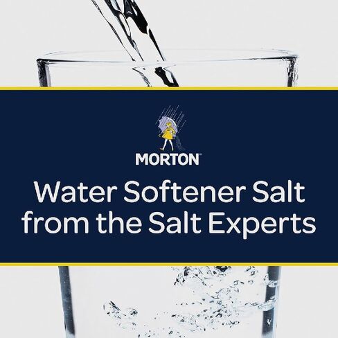 Morton U26624S Pure AND Natural Water Softening Crystals, 40-Pound,White in Kuwait