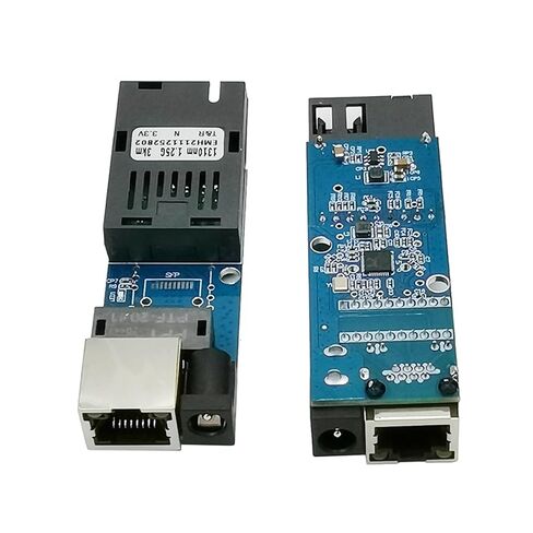 محول الوسائط 1، منفذ الألياف البصرية، مفتاح RJ45 in Kuwait