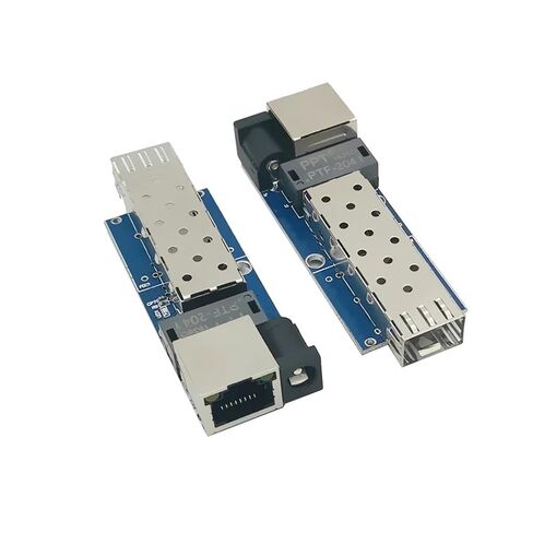 محول الوسائط 1، منفذ الألياف البصرية، مفتاح RJ45 in Kuwait